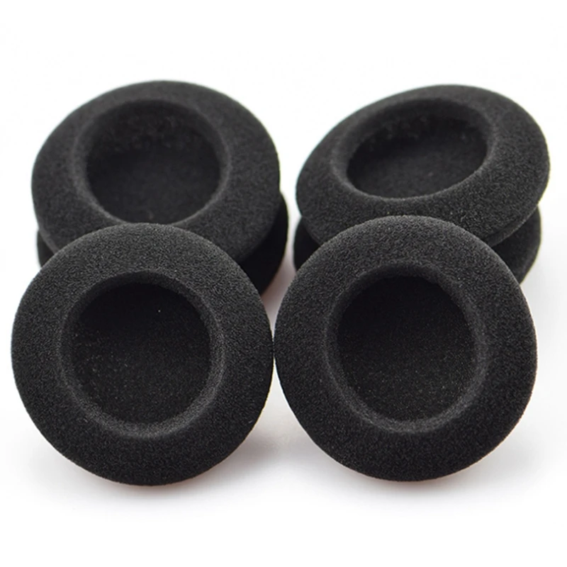 6cm Kopfhörer-Schwamm abdeckung, verdickte Ohr-Baumwollohr-Baumwoll schwamm abdeckung, Ersatzschaum-Mikrofon abdeckung