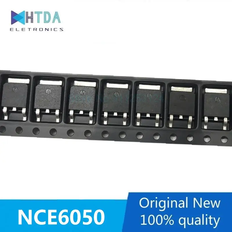 20pcs/lot NCE6050KA NCE6050 TO-252 MOS 60V/50A In Stock