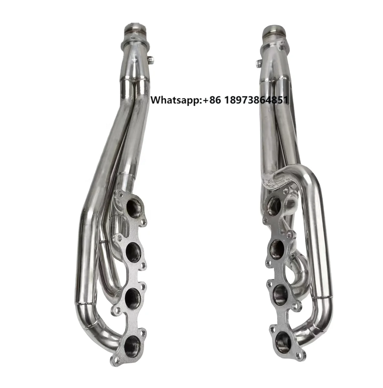 

Exhaust Headers Pipe for Ford Mustang Manifold Long Tube V8 5.0 L