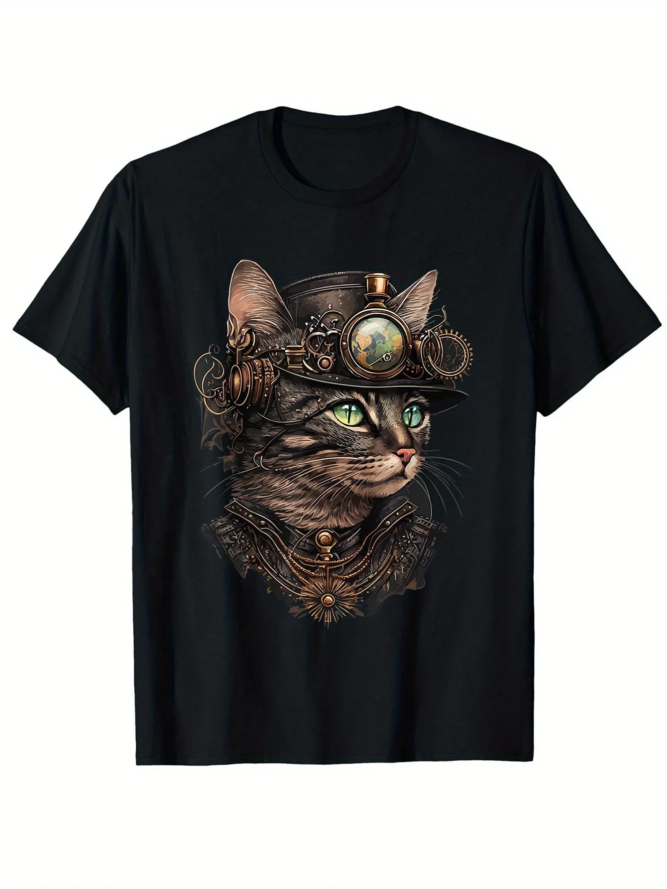 Steampunk Cat Kitty Kitten Steam Punk