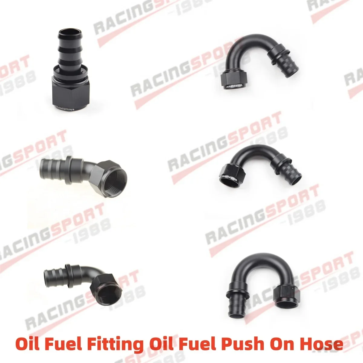 

Uuiversal Алюминий AN4 AN6 AN8 AN10 AN12 AN16 Фитинг для масляного топлива Шланг для нажимного шланга 0 90 45 180 градусов Резиновая трубка Конец шланга