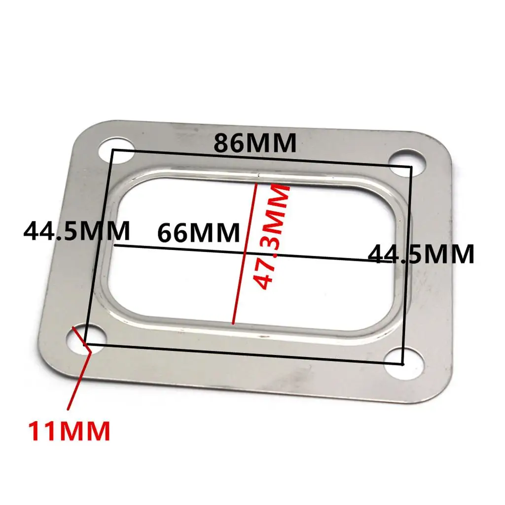 

Multi Layers 5 Layer T3 T34 T35 Turbocharger Manifold Gasket Stainless Steel