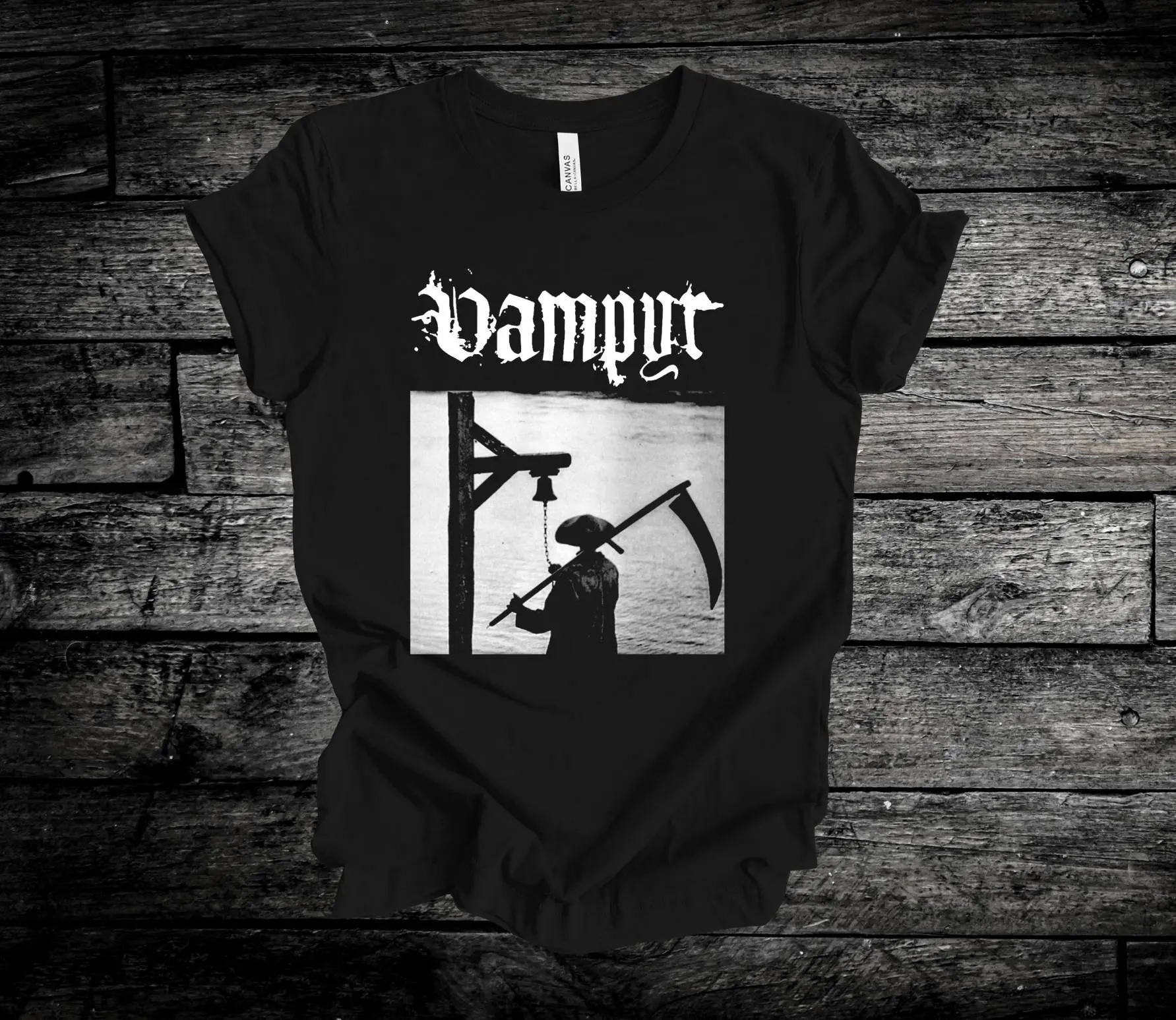 Vampyr Shirt Horror Film Vampire Dracula Tshirt Unisex Jersey