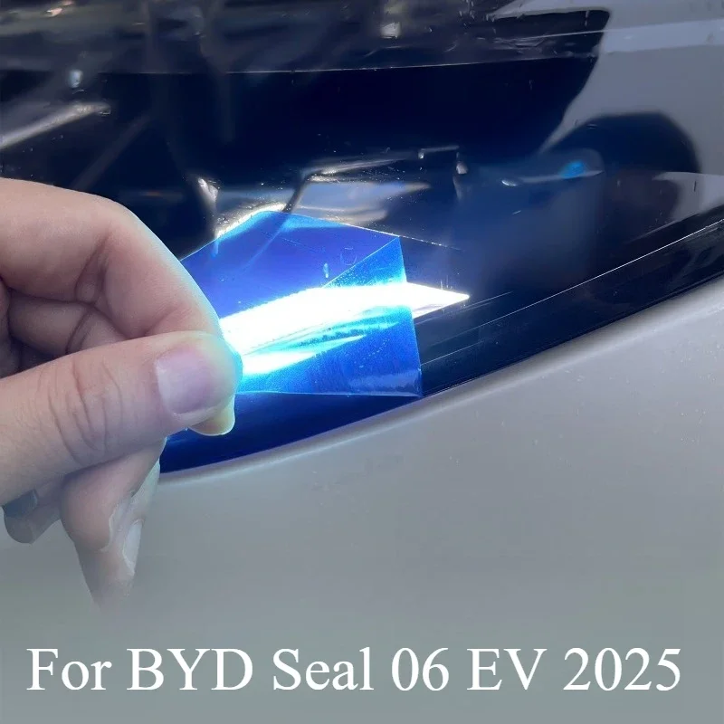 

Для BYD Seal 06 EV 2025, пленка для модификации цвета дневного света, специальные наклейки для внешнего украшения, аксессуары для фар
