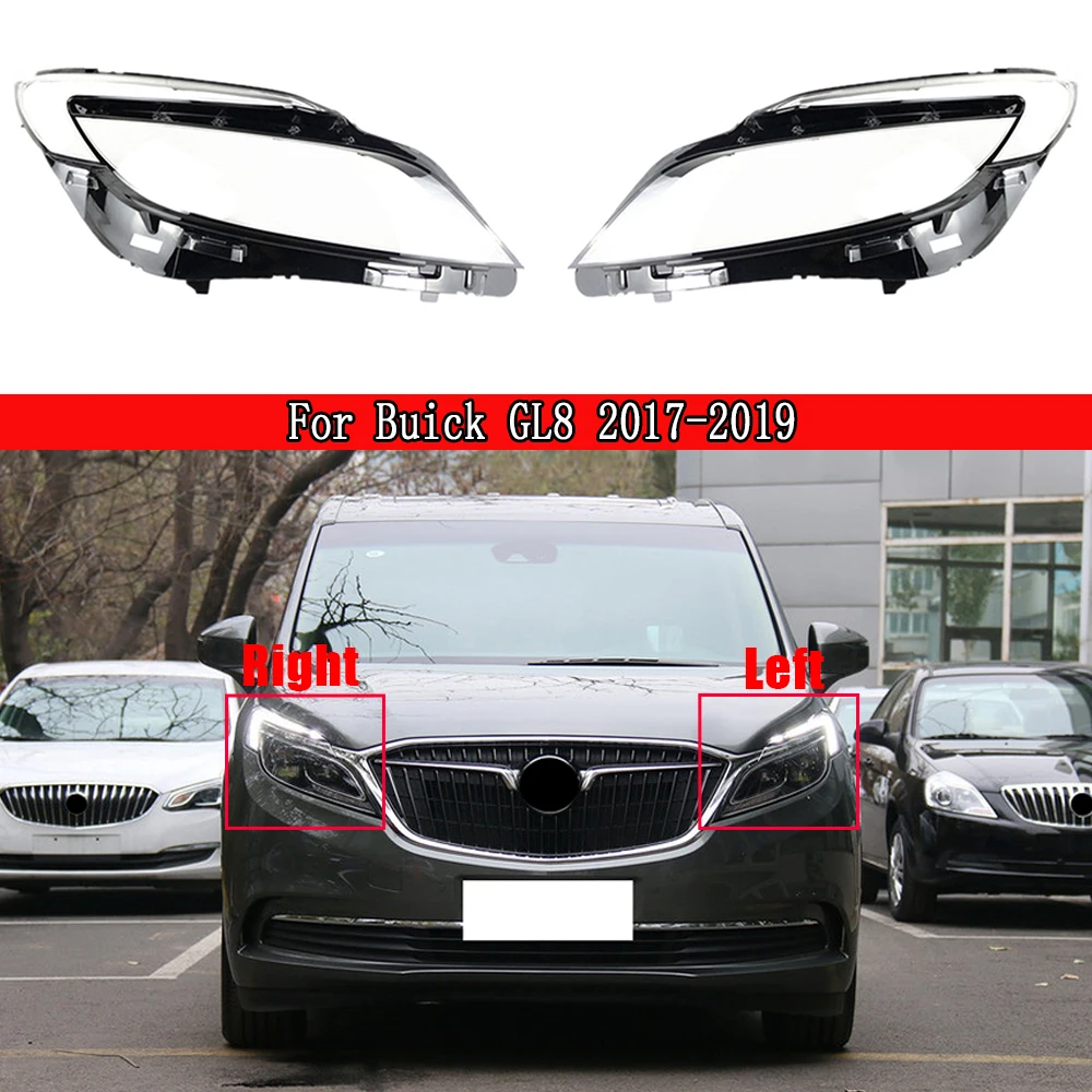 

Car Glass Lamp Headlamp Lampcover Shell Auto Lampshade Headlight Lens Cover For Buick GL8 2017-2019