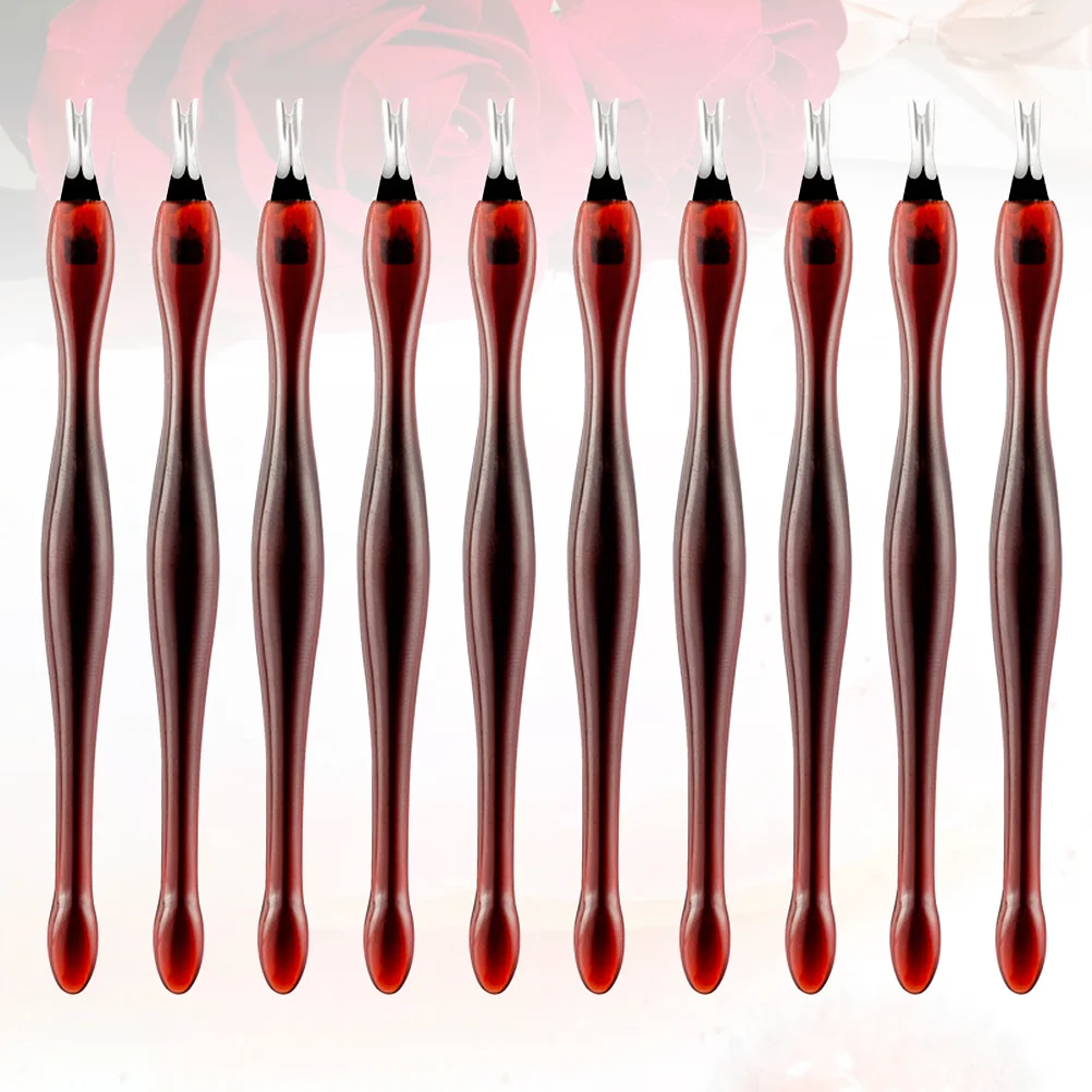 40 Pcs Cuticle Pusher Trimmer Manicure Tools Nail for Clippers Pedicure Kit