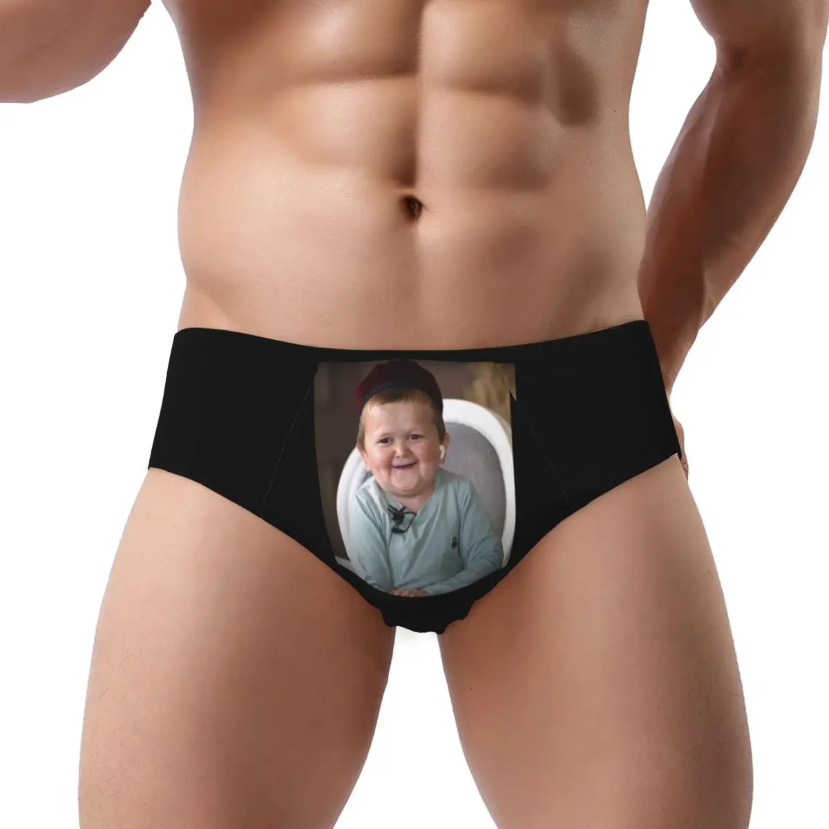 

Hasbulla Hasbulla Magomedov Hasbulla Meme Men's Triangle Panties Breathable Short Underwear for Homme Man Boyfriend Gift