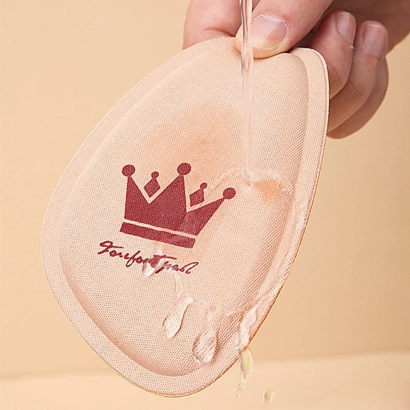 Forefoot Half Yard Insoles สําหรับผู้หญิงบรรเทาอาการปวดนุ่มด้านหน้าเบาะรองเท้ารองเท้าส้นสูง Non-SLIP ใส่ฟุต Paddings