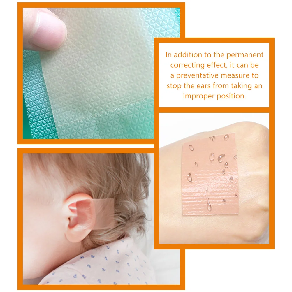 

Newborns Ear Patch 4cmx100cm Silicone Correction Sticker Baby Malformation Prevention Health Patch For Prominent Ears Effective