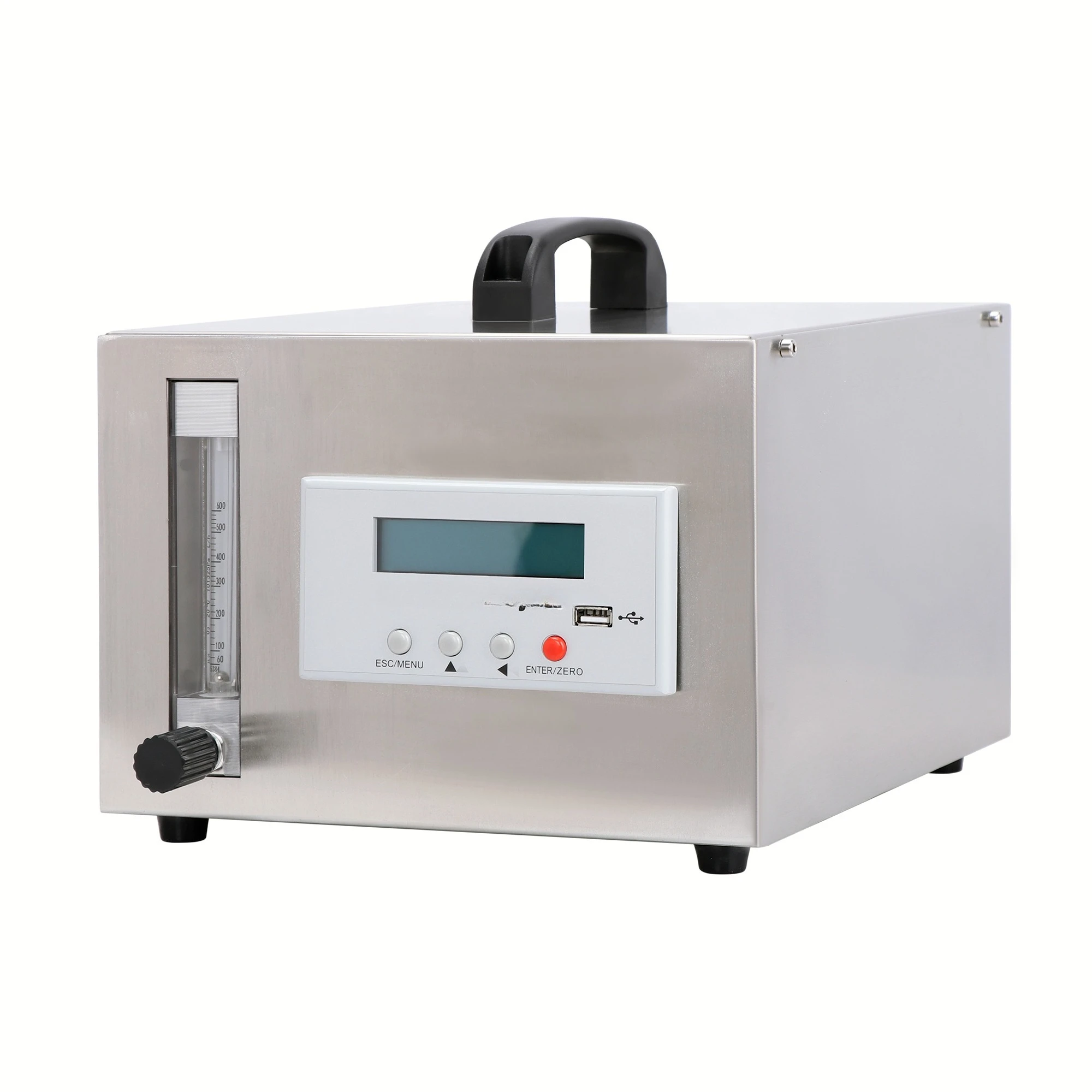 

Ozone gas monitor for measuring ozone generator concentration