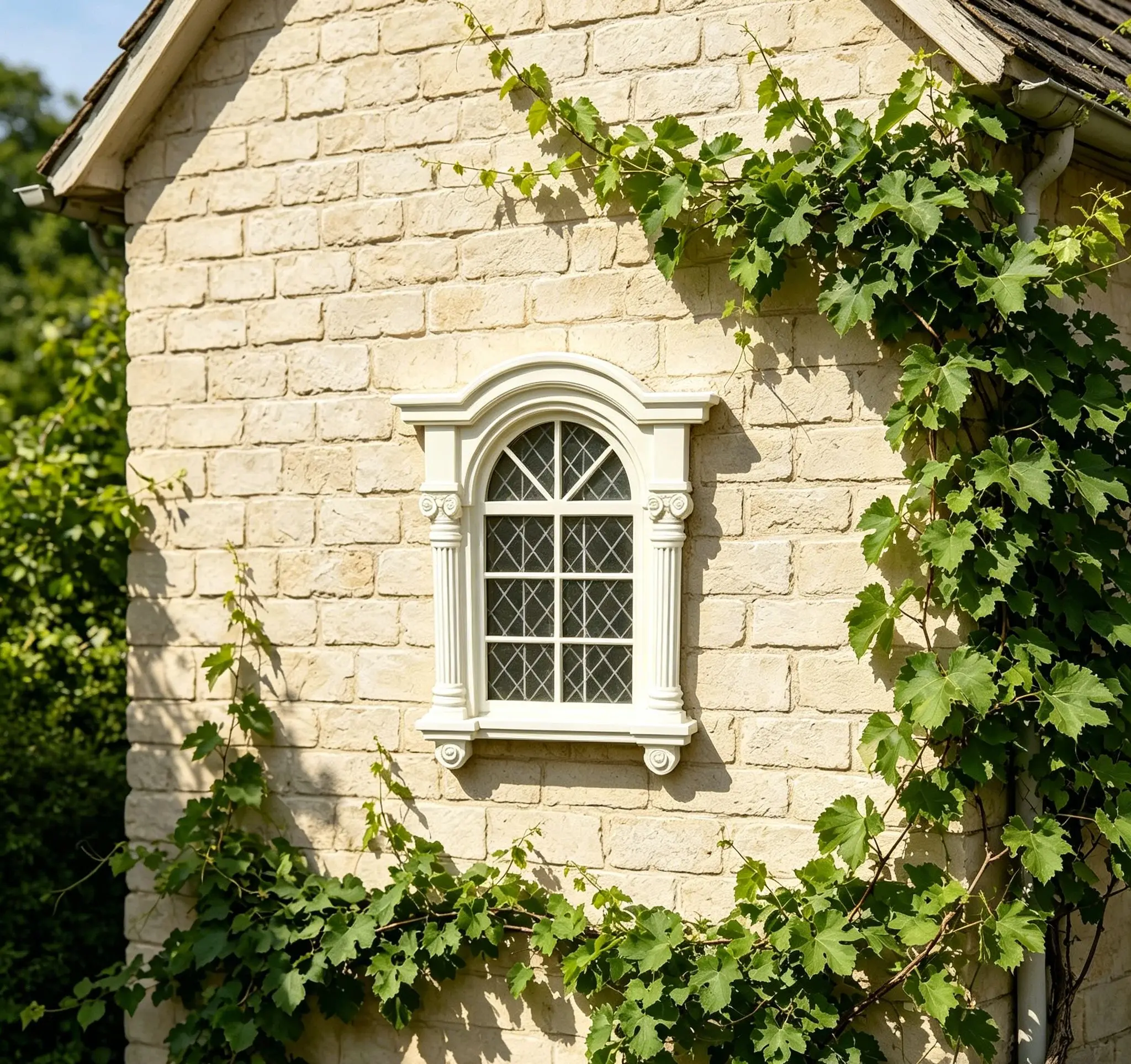 

Миниатюрное готическое арочное окно в масштабе 1:12, в европейском ретро-стиле, темный эстетический декор, аксессуар для кукольного домика и диорамы