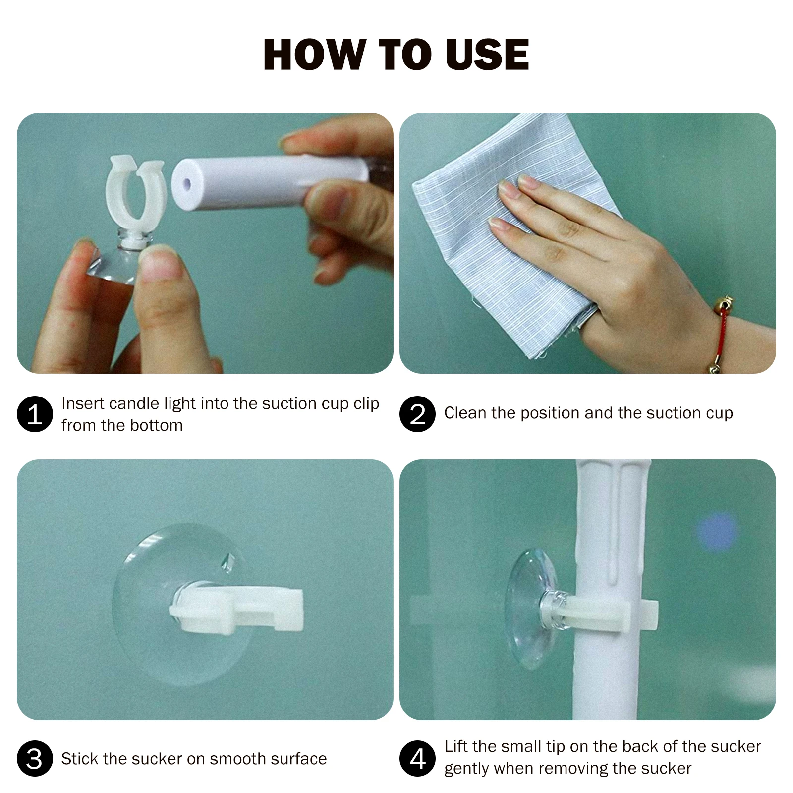 

6pcs Aquarium Clamp 20Mm Acrylic Water Clip Fish Tank Clip Suction Cup Pipe Holder For Tubing Fixed Mount Durable