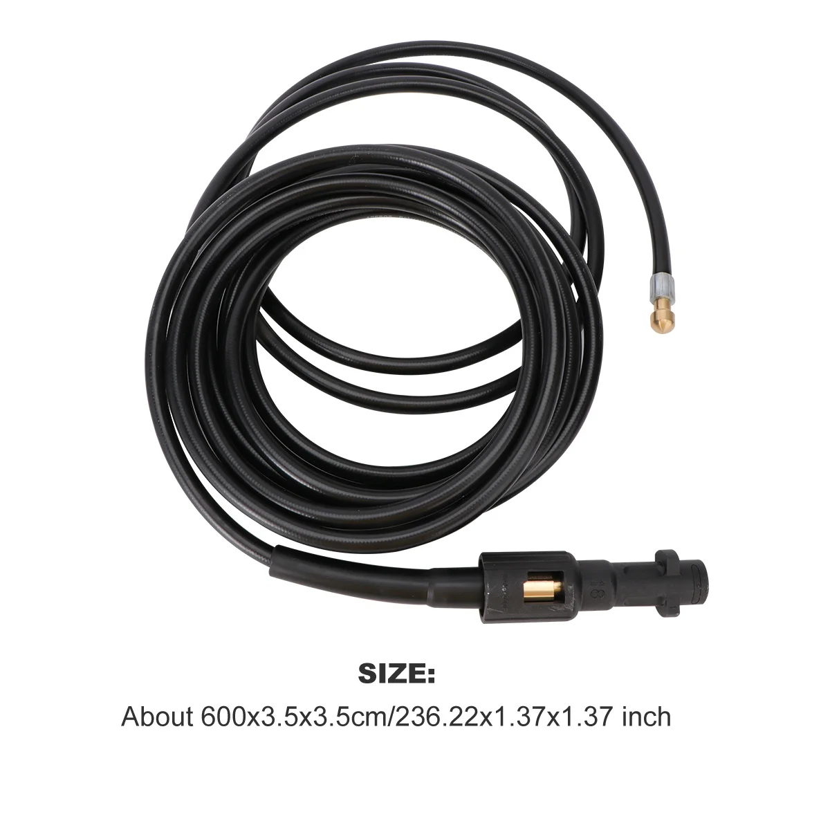 1 قطعة 6 متر خرطوم غسالة الضغط العالي لاستنزاف مياه الصرف الصحي وإزالة الحطام خرطوم الغسالة