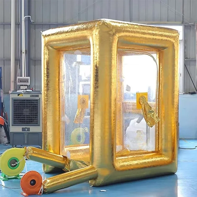 

Exciting Inflatable Prize Booth Inflatable CashCube Money Machine for Party Ultimate Challenge