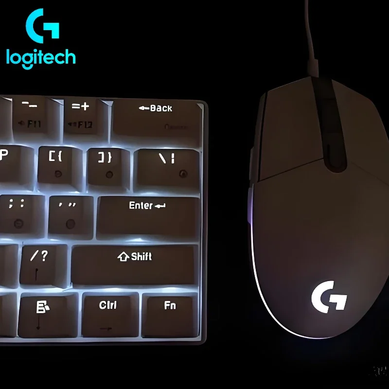 

Проводная игровая мышь Logitech G102/G304 Lightsync, 6 программируемых кнопок, переключение DPI, 85 г, легкая RGB
