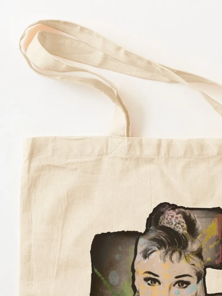 Audrey Hepburn Tote Bag shopping bag logo personalized tote bag shopping tote bags cloth bags