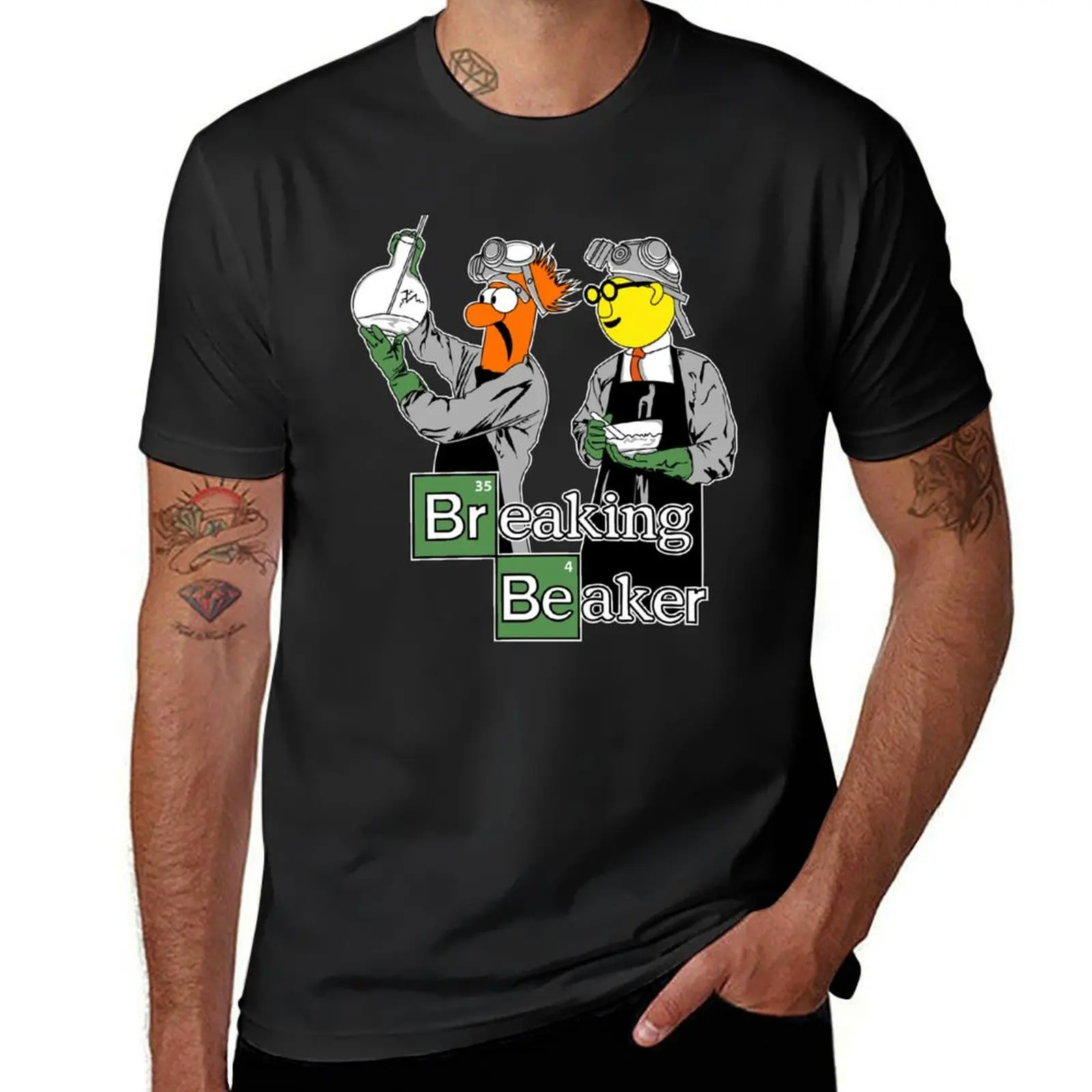 

Breaking Beaker T-Shirt aesthetic clothes summer clothes heavyweights blanks plain black t shirts men