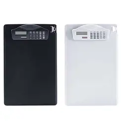 Clipboard with Calculator, with Hanging Hole Writing Pad for Doctors Business Office