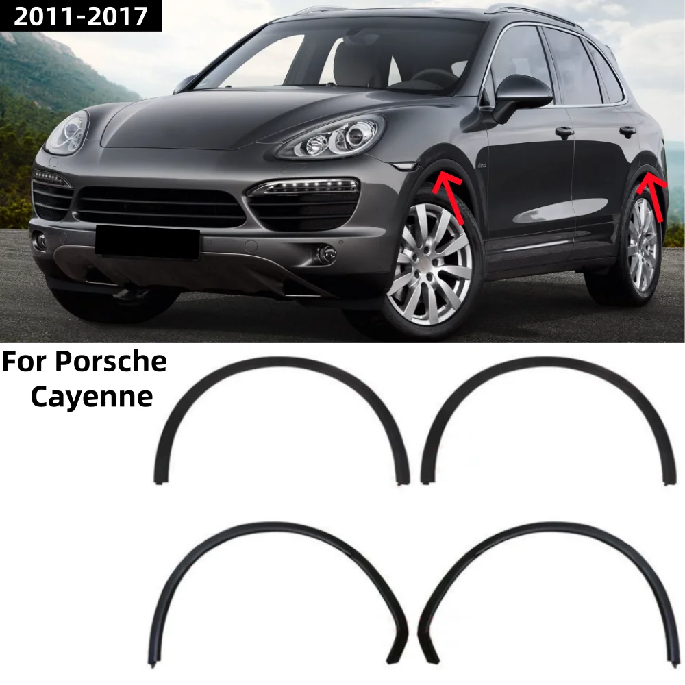 4PCS Front and Rear Wheel Arch 95855972720/2820 95855982720/2820 For Porsche Cayenne 2011-2017