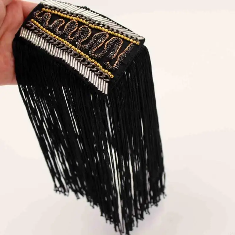 

Регулируемые погоны с бахромой, погоны на плечах с кисточками для униформы, куртки, сумки, шляпа, костюм для вечеринки, одежды