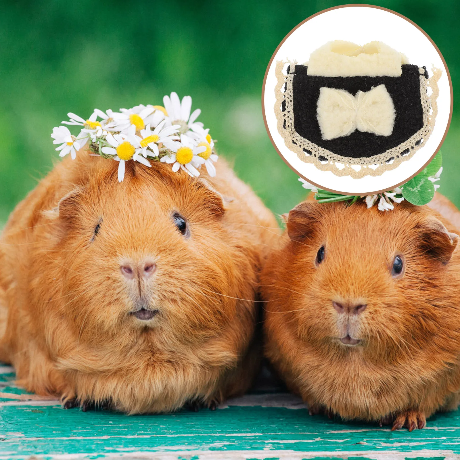 

Guinea Pig Clothes Cute Small Vest Breathable Lightweight Pet Costume for Hamster Rat Rabbit Outdoor Party Clothing