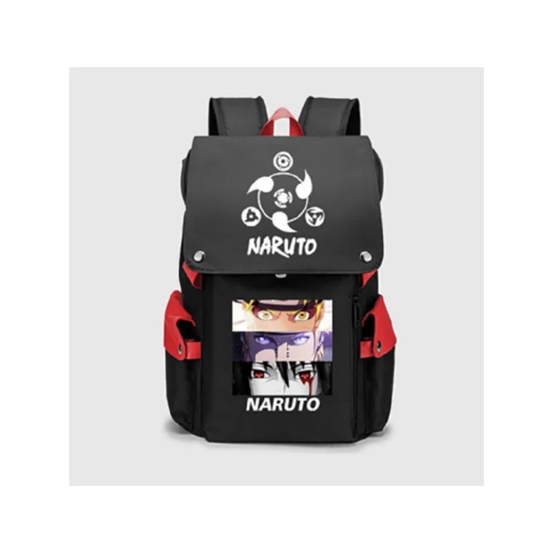 Naruto New Cartoon Student Schoolbag Cute Casual and Lightweight Shoulder Pad Waterproof Stain Resistant Backpack