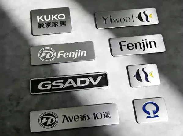 Machine equipment Aluminum Nameplates; Custom Stainless Steel Nameplates; Metal Nameplates; Custom Etched and Screen-Printed Alu