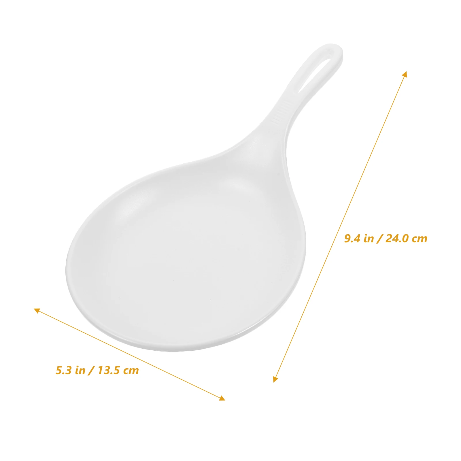 Platos con asa para postre, ensalada, carne, plato pequeño para servir restaurante, Material de melamina de superficie lisa, 2 uds.