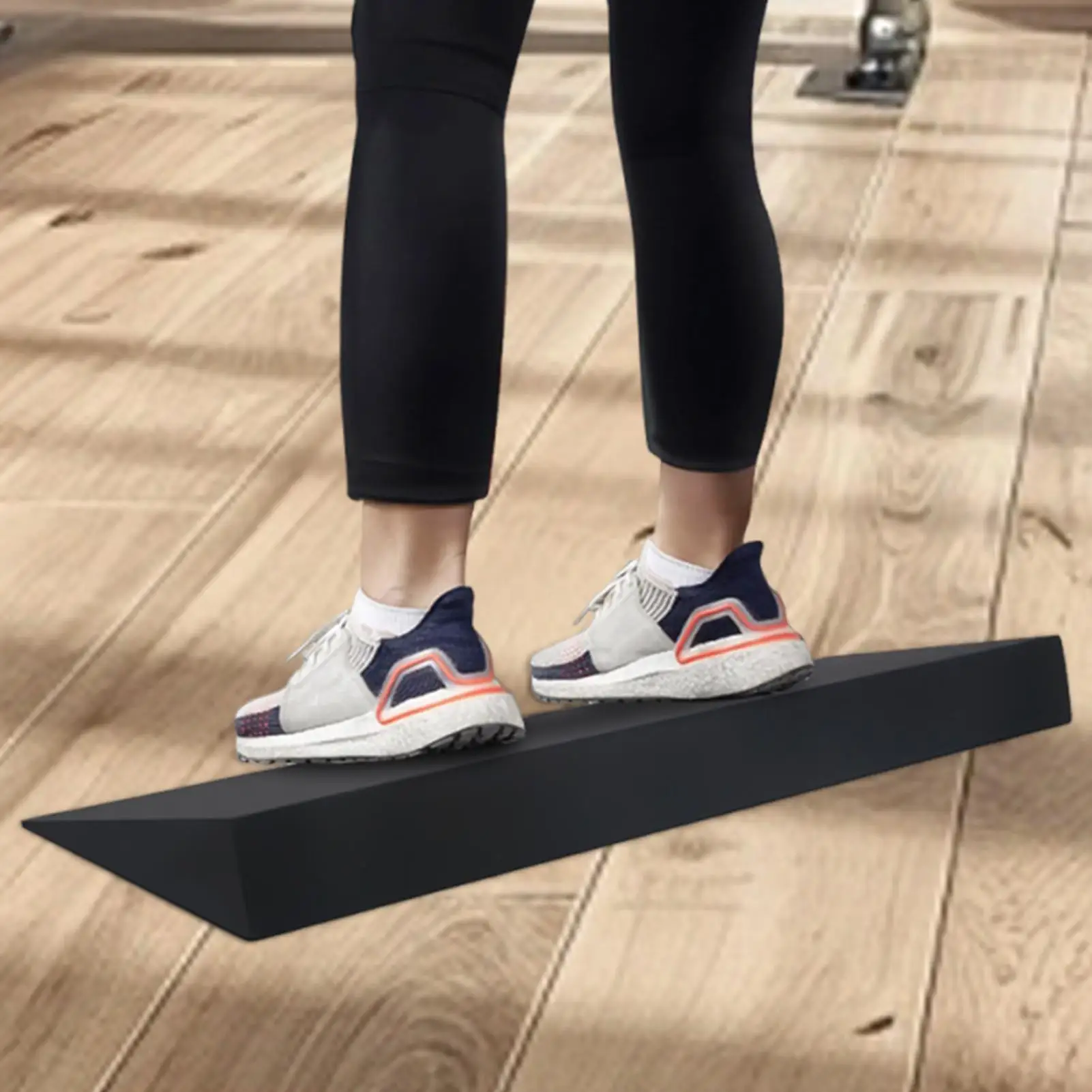 Squat Wedge Slant Board For Calf Stretching & Heel Elevated Squats Yoga Wedge Block For Pilates Fitness Home Gym Equipment