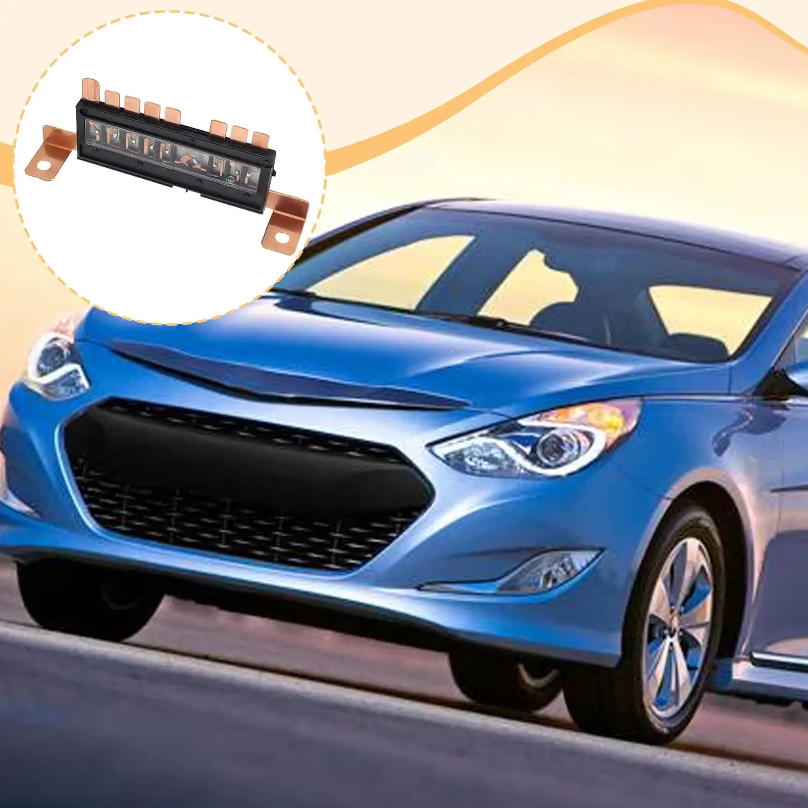 

Многоблочный предохранитель, прямая замена высококачественного блока предохранителей, простая установка, профессиональная сборка для Kia Koup