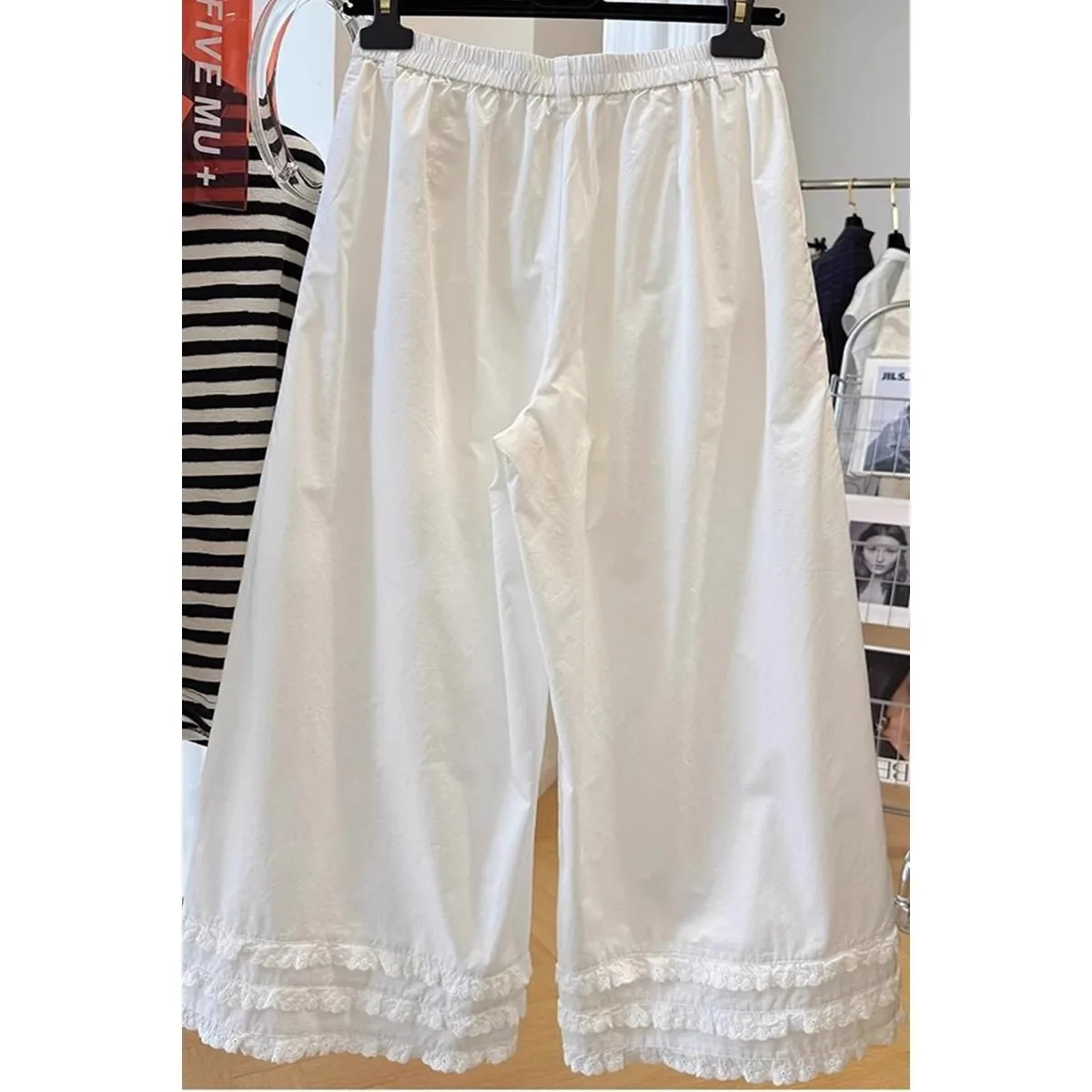 

Корейские плиссированные тонкие повседневные брюки больших размеров, широкие брюки с отворотами, длина 7/8, для молодых мужчин