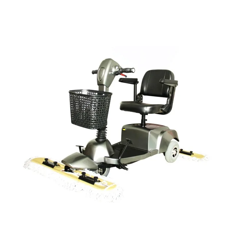 

Three Wheel Electric Sweeper Driving Type Efficient Dust Clean Carts Ride on Floor Mop Dust Cart Scrubber