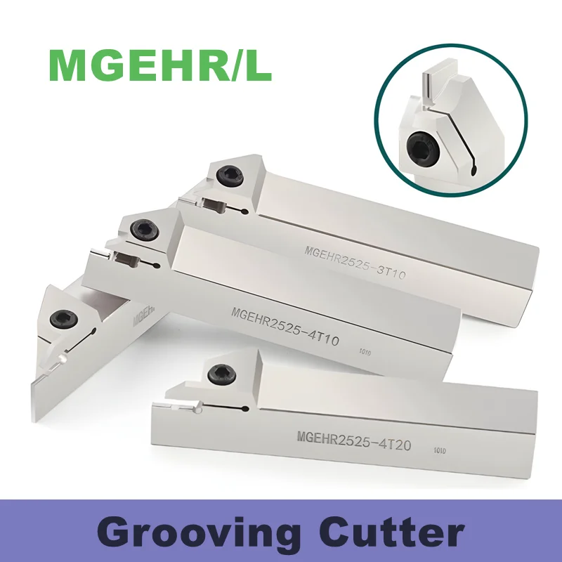 MGEHR1010-2 MGEHR1212-2 MGEHL1616-3 External Grooving Tool MGEHR MGEHL 1010 1212 1616 -1.5/2/2.5/3/4 Lathe Cutter bar CNC Holder