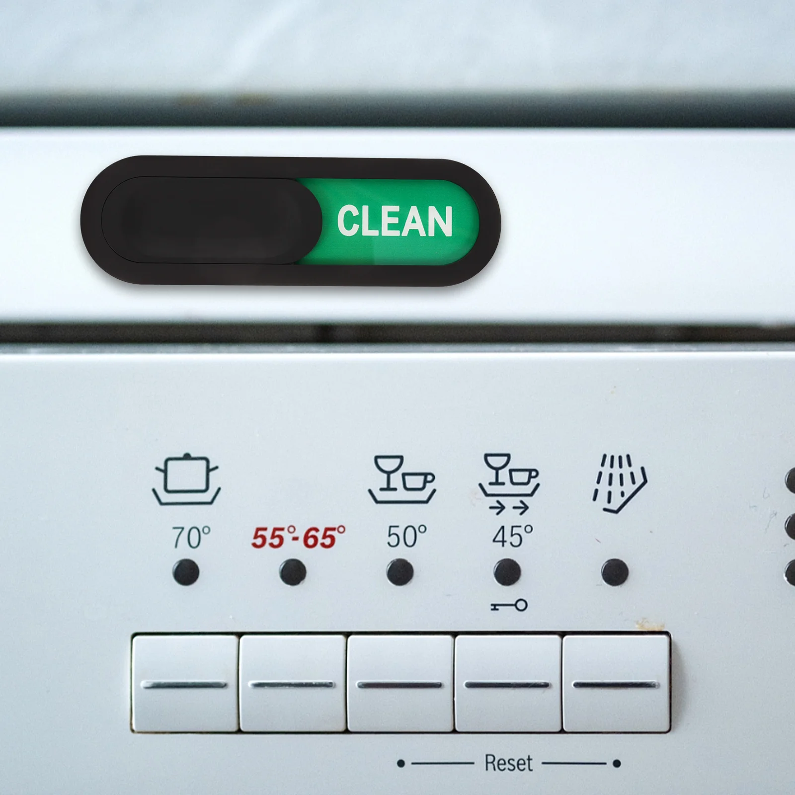 Kitchen Stickers Magnets Clean Dirty Sign Abs Cleaning Indicator for Dishwasher