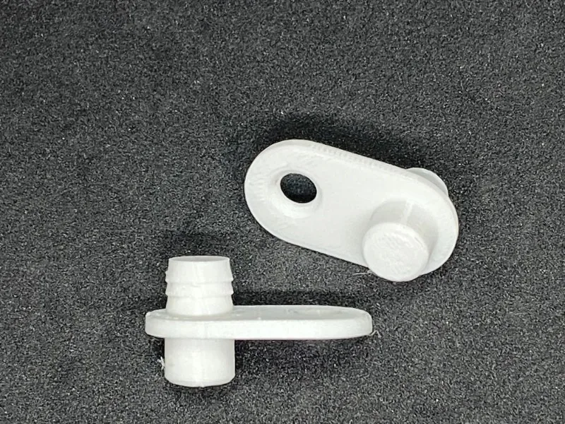 30Pcs ABS White Shoe Cabinet Shelf Retainer Clip Limit Buckle Replacement Parts Fit For IKEA HEMNES STOCKSUND