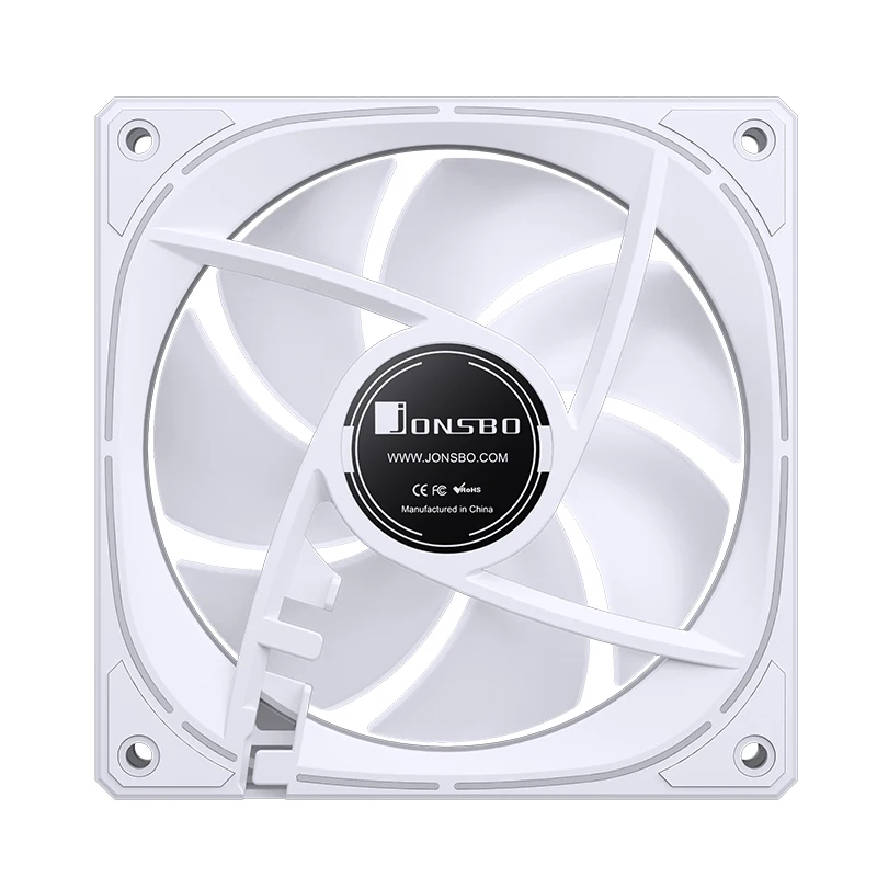 JONSBO FR-505 120mm 5V 3PIN ARGB Computer Case Fan Infinity Mirror Lamp Effect 12cm PWM Mute Motherboard sync Cooler Fan 1800RPM