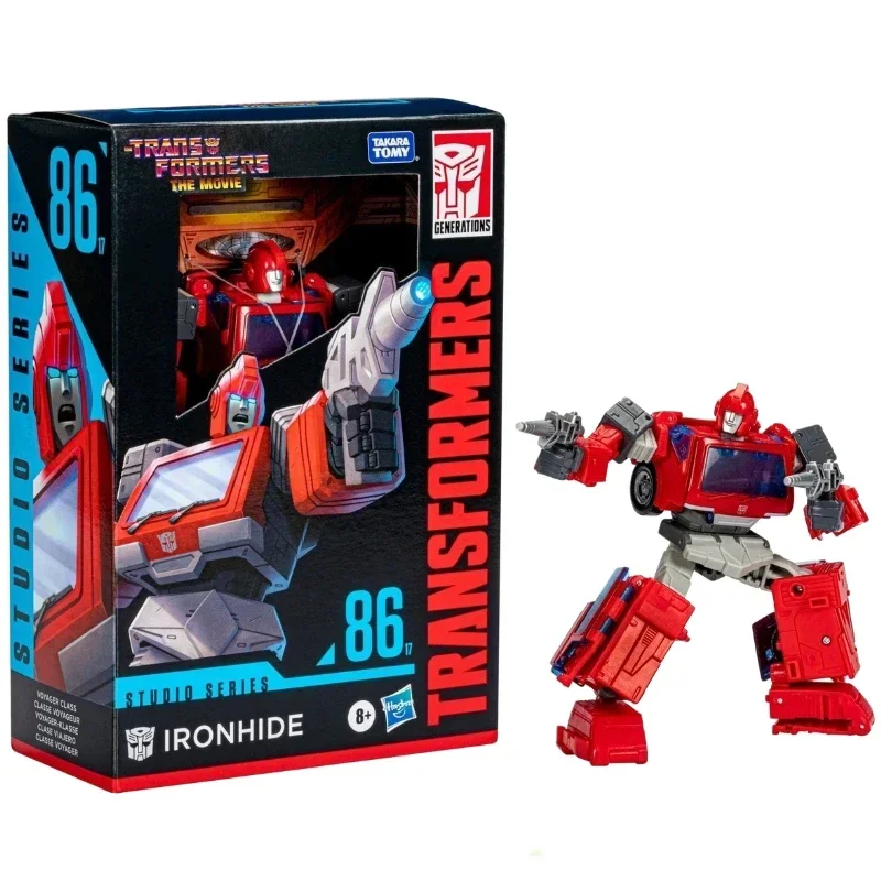 W magazynie Takara Tomy Transformers SS Series SS-86 17 V Class Ironhide Anime Character Action Figure Model Toy Gift Collection