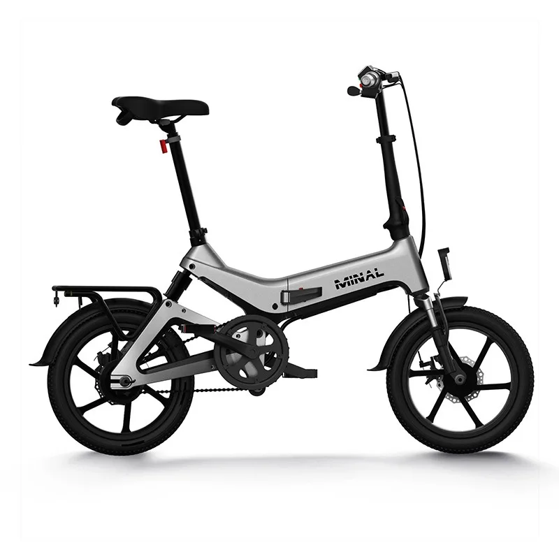 

16 Inch Off Road Mountain Electric Bicycle Variable Speed Lithium Battery Snow Ebike Adult Outdoor Cycling Transport Gear