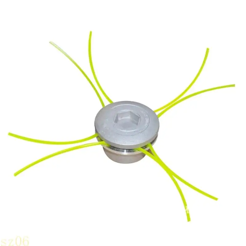 

Q2Q4 Long Lasting 4Line Replacement Trimmer Head For Brush Cutters Aluminum Build