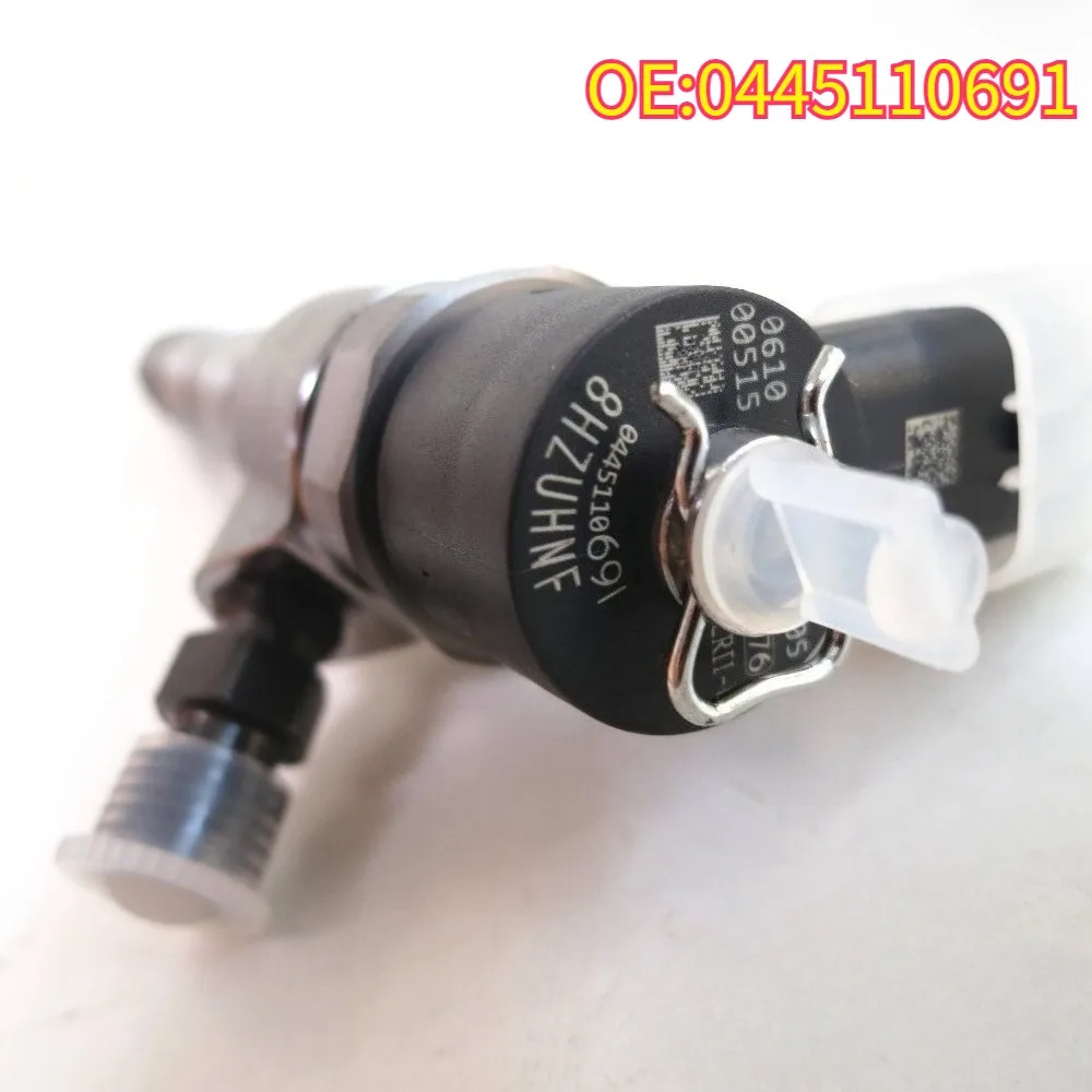

Original High Quality New For 0445110691 Common Rail Injector Suitable For Bosch BAW FAW CA4DC LE615