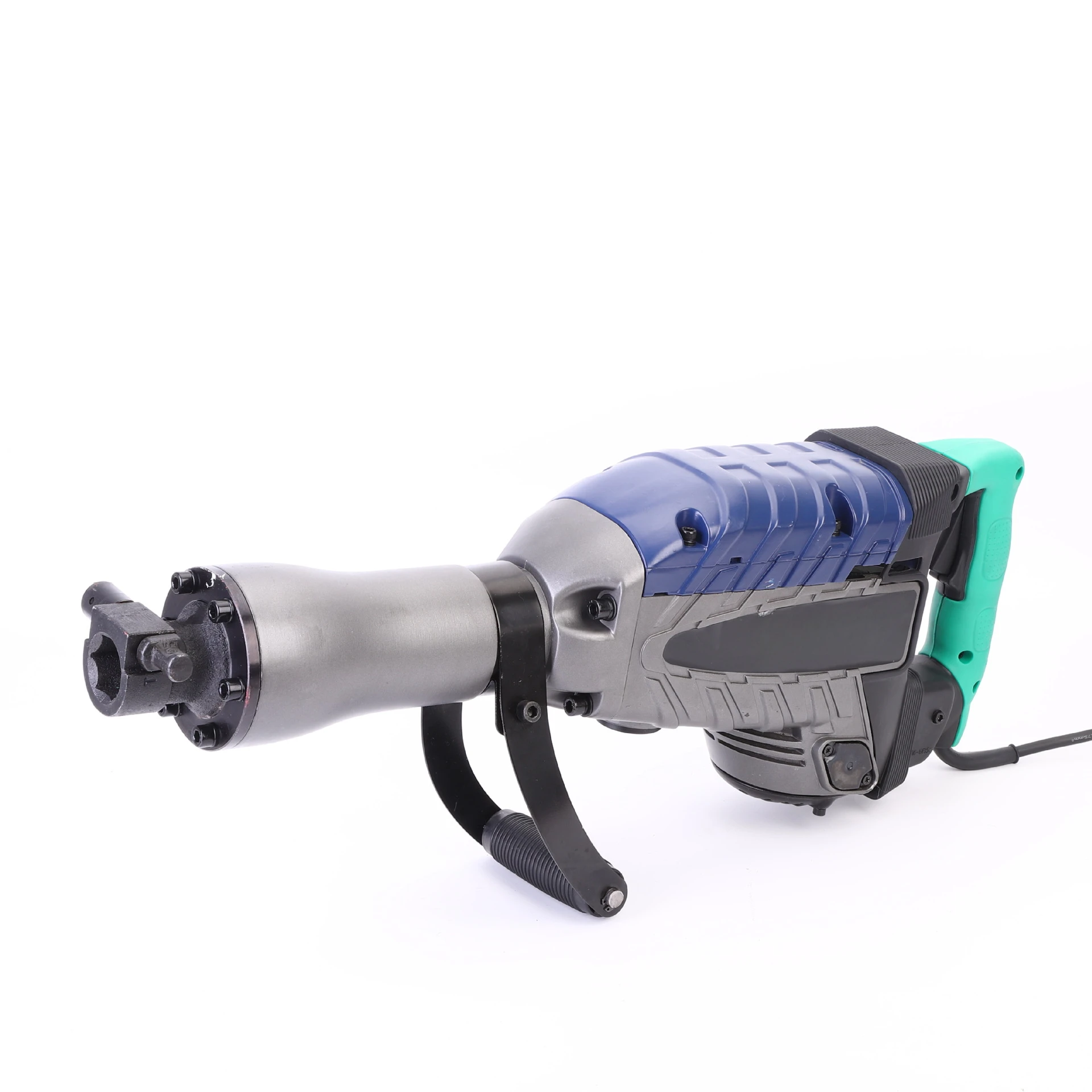 New high-power excavation, wall demolition, broken concrete, electric pick impact drill