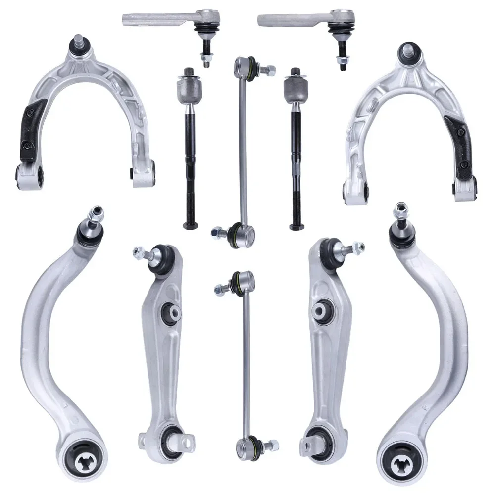 Chassis Parts Front Upper Lower Control Arm Ball Joints Suspension Kit Fit 3.0 L For 2017-2021 Tesla Model 3 3.0L 3D1 3D6