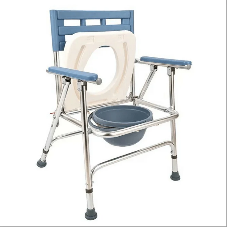 

Portable Toilet Pot Set Plastic For Adults Commode Chair Toilet Chairs For The Elderly