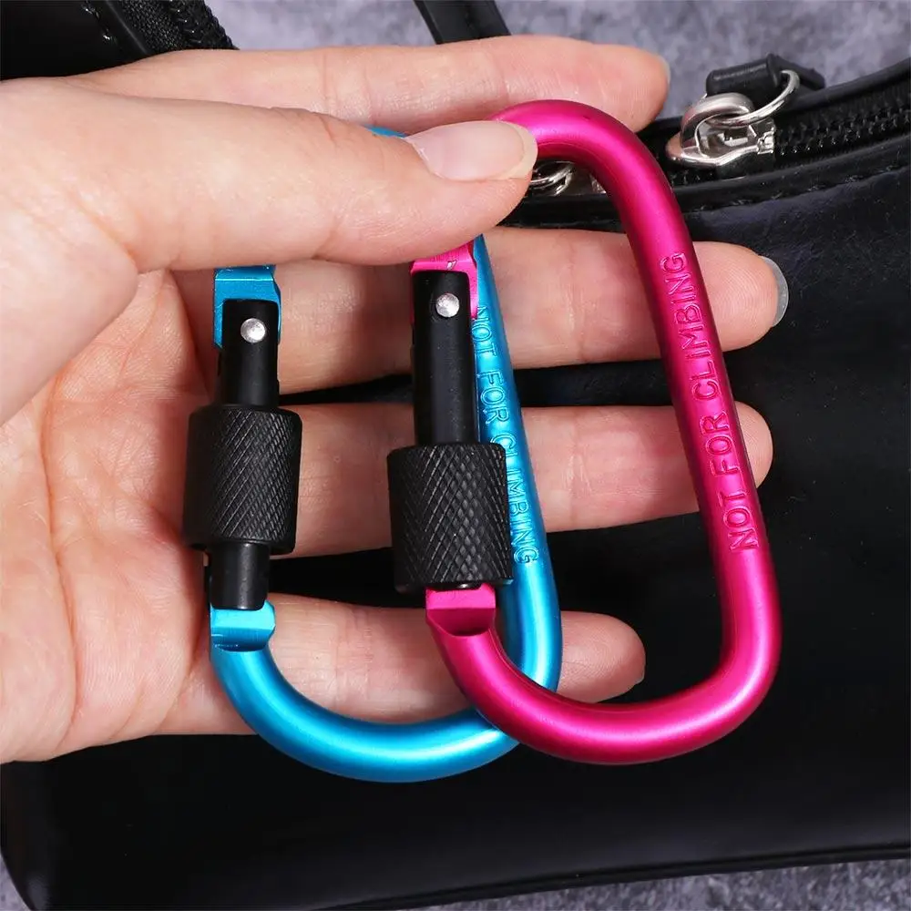 Keychain Camping Karabiners Mountaine Carabiner Carabiner Carabiner Clip Tourist Hooks Fishing Carbin Buckle Water Cup Buckle