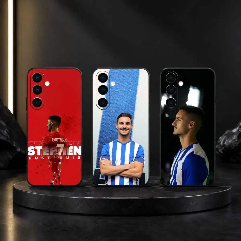 Football 7 S-Stephen E-Eustaquio Phone Case For Samsung Galaxy A91,80,73,72 ,71,53,52,32 ,31,22,21s,20,Soft Black Case