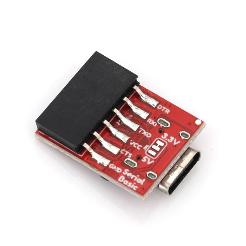 3.3 فولت 5 فولت نوع C USB إلى TTL المنفذ التسلسلي CH340C وحدة CH340 USB حافلة محول رقاقة #5