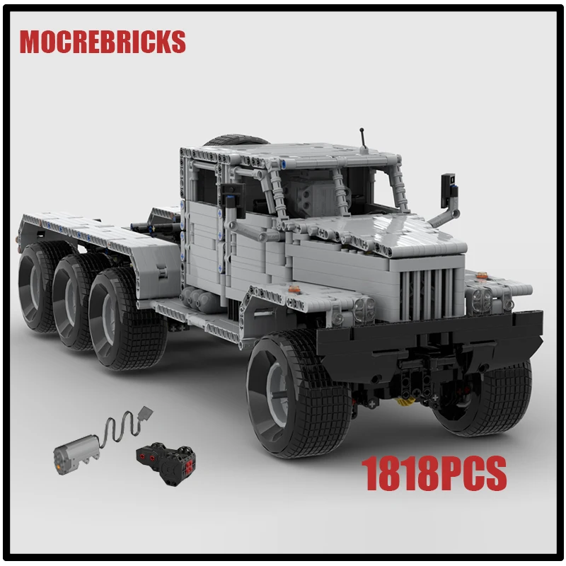 Creative New Building Block Sets Freight Truck City Engineering Vehicle Model Technology Assemble Toy Bricks Kid's Birthday Gift