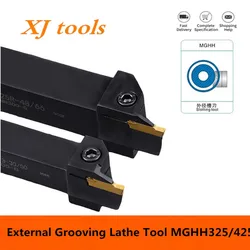 Face CNC Grooving Tool Holder MGHH325R MGHH425 25/35 35/48 48/66 64/100 98/160 160/400 CNC Lathe Tool for MGMN Carbide Inserts