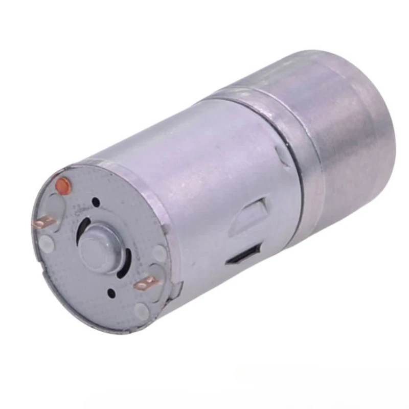 1PCS JGA25-370 DC motor geared motor 6/12V high torque electric gear motor 12/27/58/128/169/282/1364 rpm