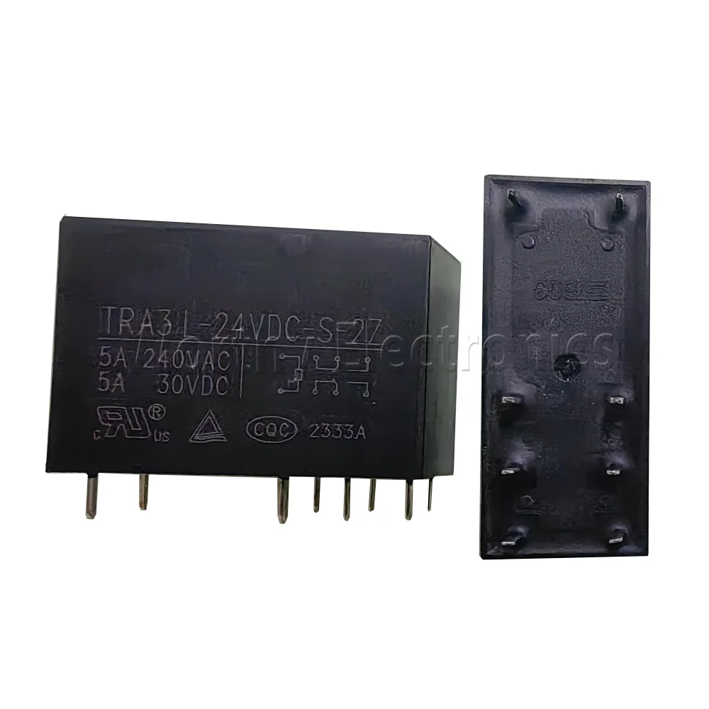Free shipping 10PCS/LOT TRA3 L-24VDC-S-2Z 5A 8PIN relay